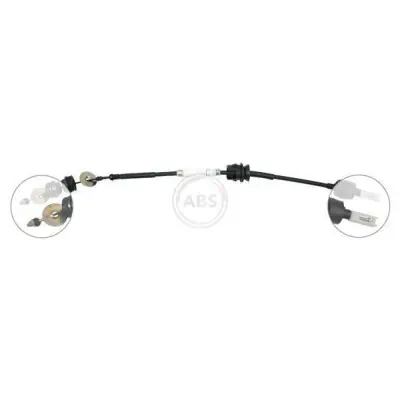 Marca Reconocida Cable de accionamiento, accionamiento del embrague A.B.S. K25960